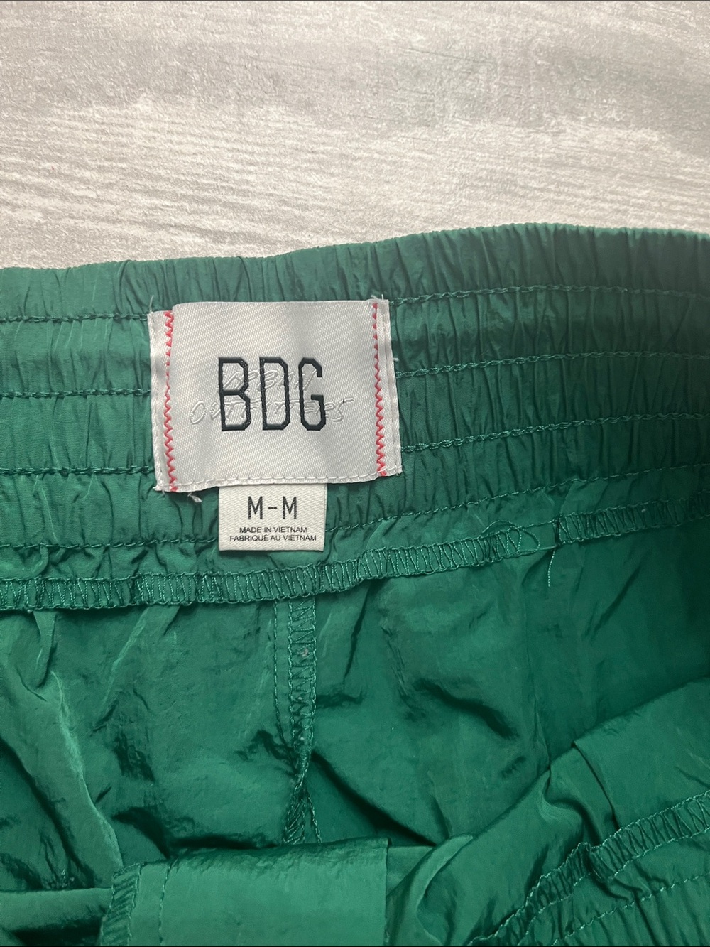 BDG Green Parachute Pants - Picture 5 of 7